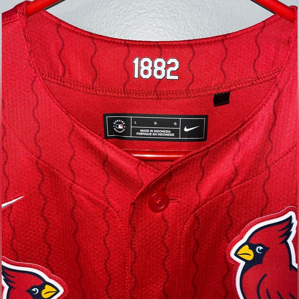 St. Louis Cardinals Nike MLB Paul Goldschmidt 2024 City Connect Baseball Jersey - Picture 7 of 8